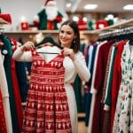 Sådan køber du en kjole med julemotiver i en svensk butik