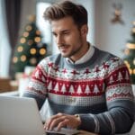 Sådan finder du den perfekte julekjole og striktrøjer til mænd online