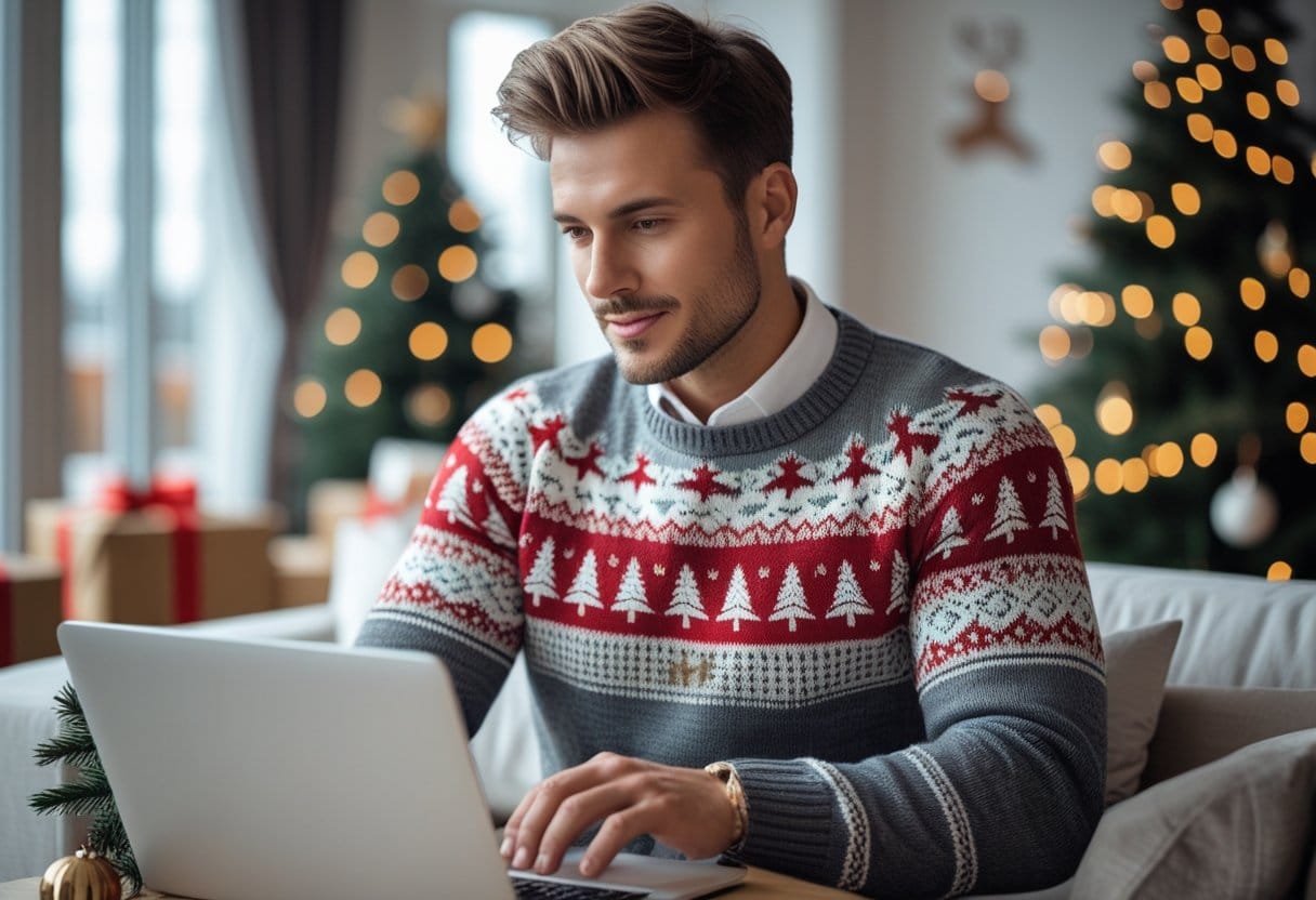 You are currently viewing Sådan finder du den perfekte julekjole og striktrøjer til mænd online