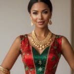 Sådan styler du din julekjole med guld smykkesæt til kvinder